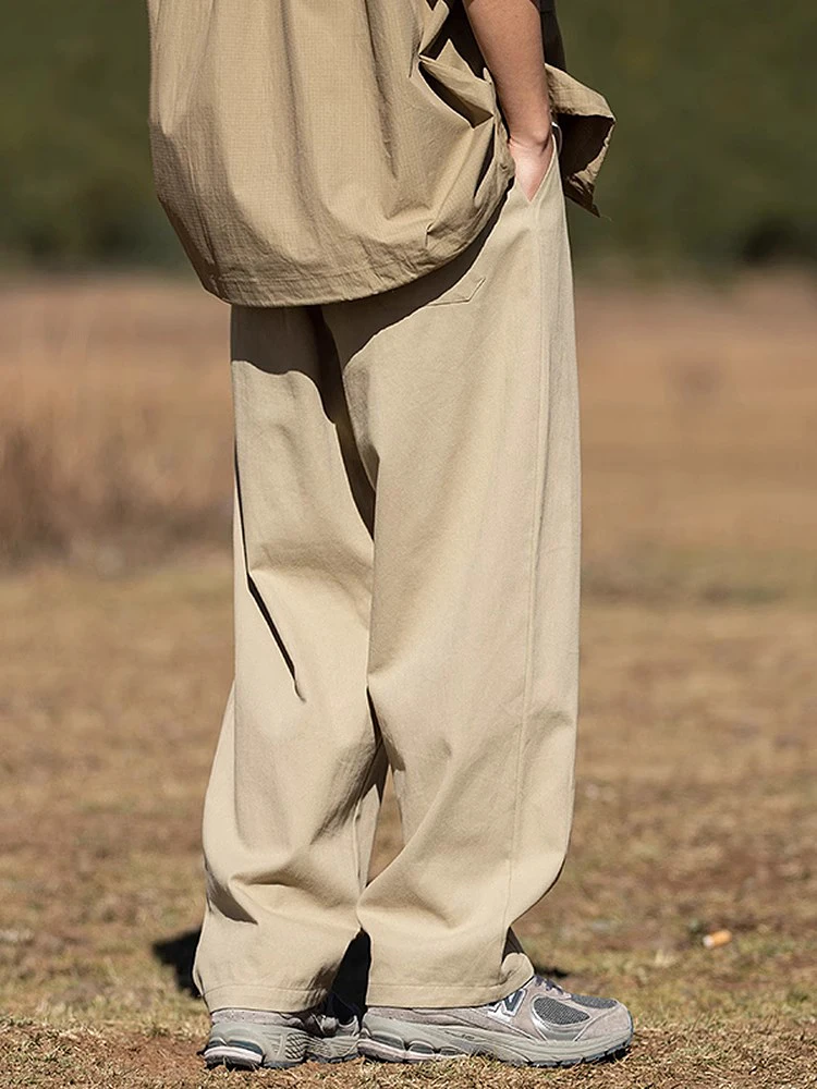 فضفاض مستقيم الساق سراويل تقليدية رجالية الخريف جديد Sle الأمريكية الرجعية الرياضة عمال بنطلون Faionable الشباب الترفيه السراويل