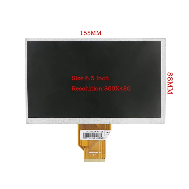 6.5 Inch AT065TN14 LCD Screen Display Driver Control Board Mini HDMI-Compatible For DIY Lattepanda,Raspberry Pi PC Monitor