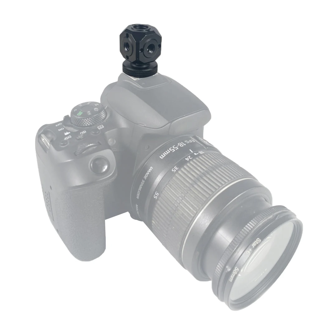 Mini Magic Cube Transfer Schraube Löcher ARRI 1/4 "3/8" Adapter für GoPro DSLR Kameras Käfig Flash Mikrofon Monitor stativ Halterung – Detail 20