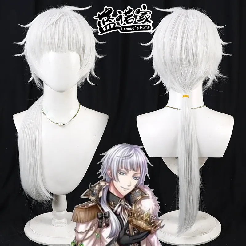 

Парик для косплея Чарльза Грей из аниме «Тёмный дворецкий», для Хэллоуина и карнавальных вечеринок, из термостойкого синтетического волокна + шапочка для парика