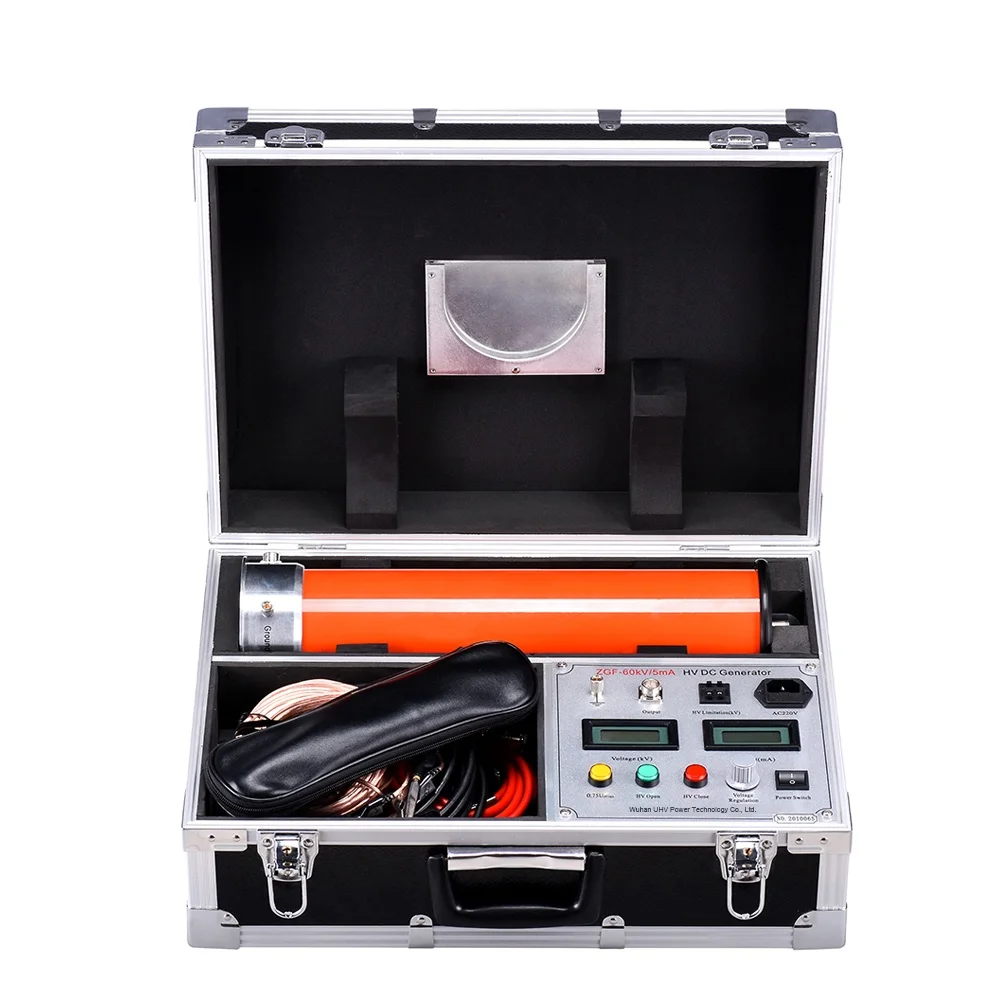 ZGF-60kV/2mA DC withstand voltage tester DC hipot test set DC high voltage generator