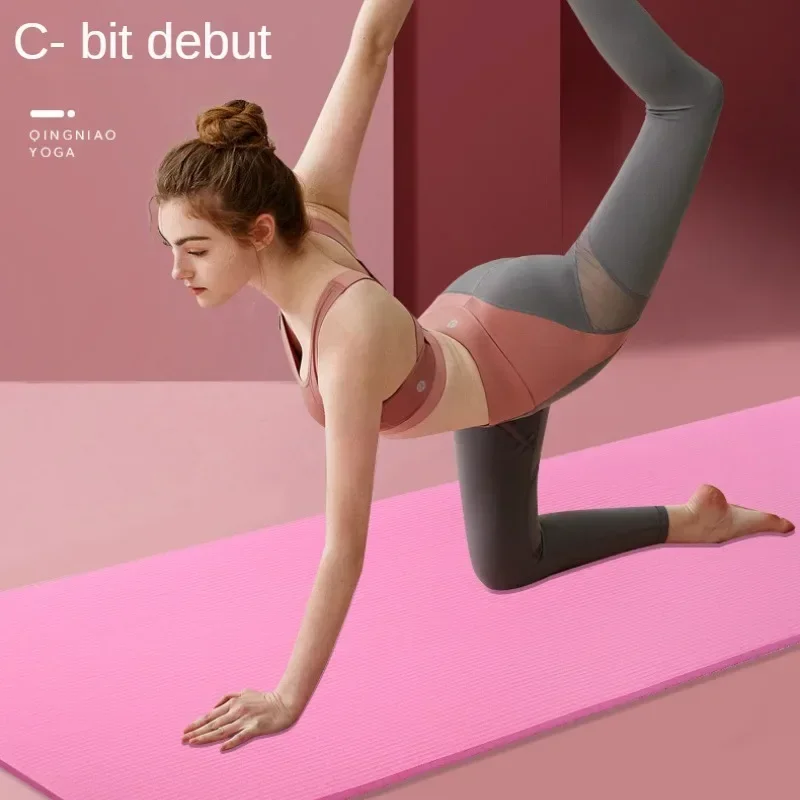 Non-Slip Thickened Yoga Mat, 8-15mm Thickness, Sports Practice Mat, Yoga Pilates, Gymnastic Mat, Fitness Equipment