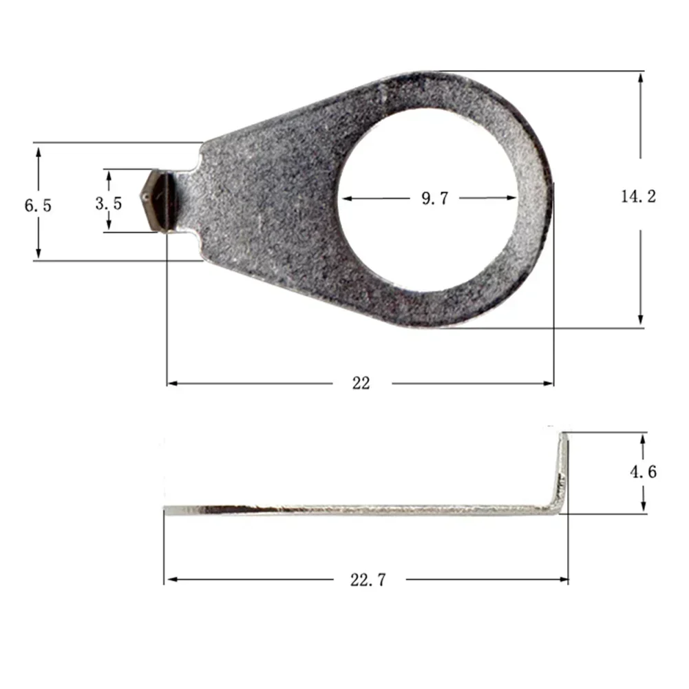 Indicator Washers Guitar Knobs Plates 22X14.2mm 3/8inch Fits Most Metric Size Pots For Gibson LP Electric Guitars