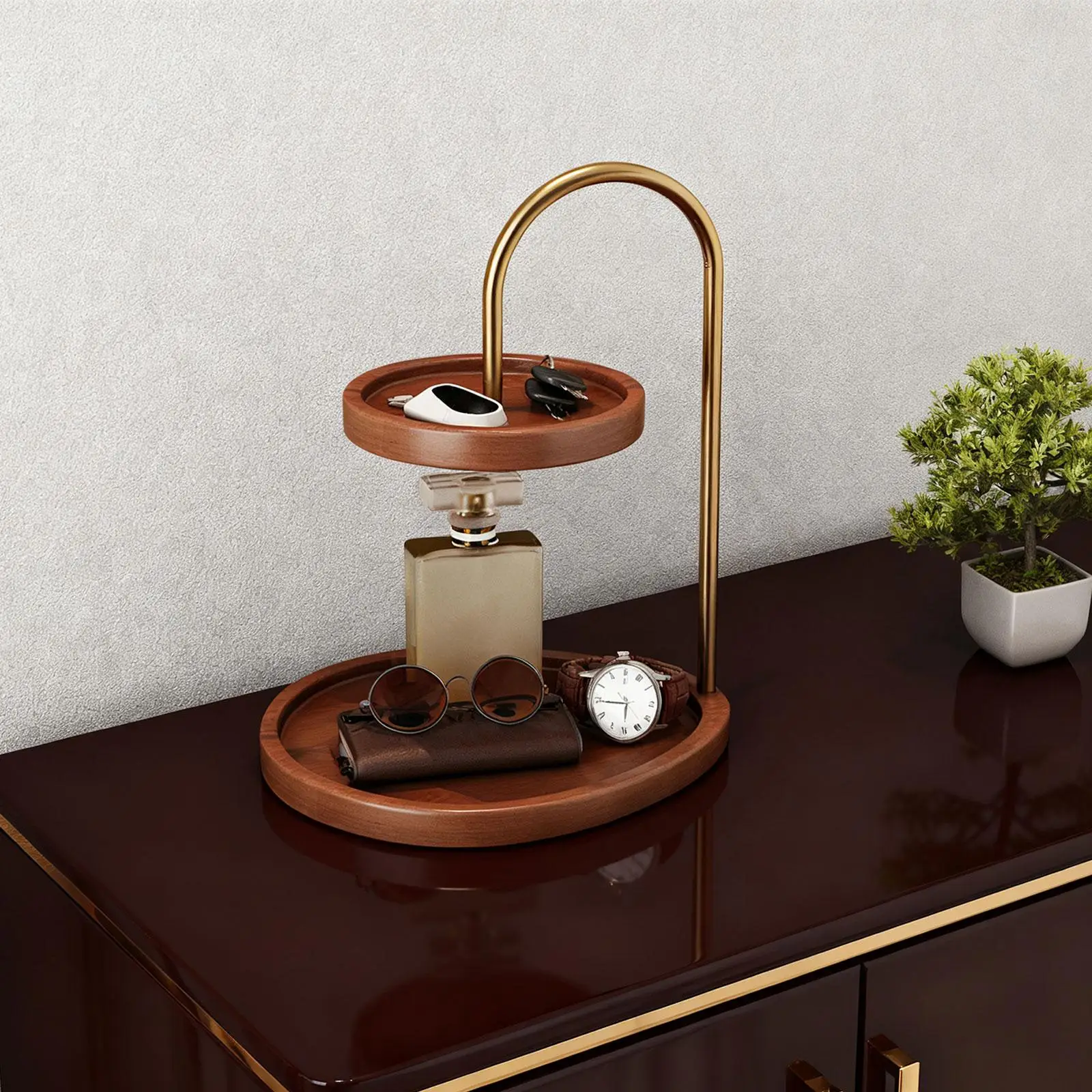 

Jewelry Display Tray Ring Holder Elegant Organizing Props Storage Tray for Earrings Anklets Women Girls Dresser Wedding Gifts