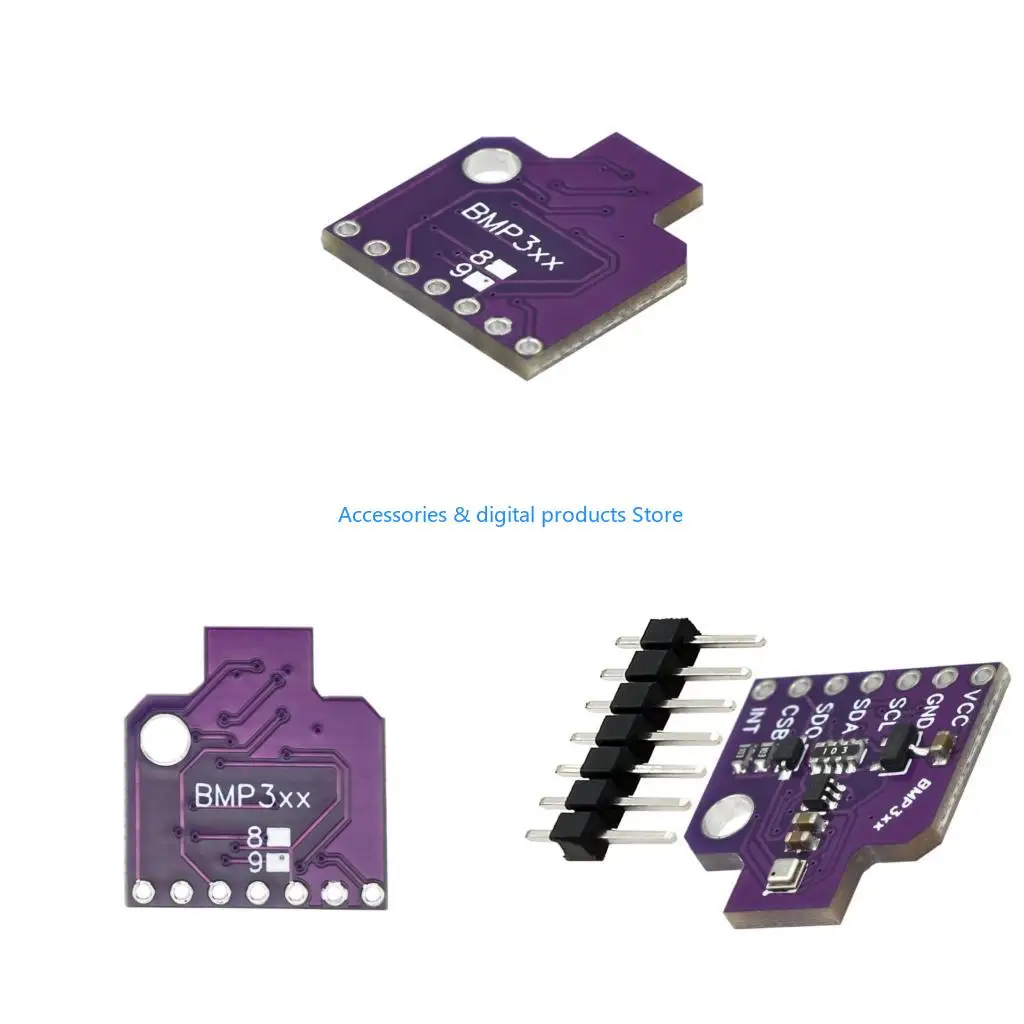 77JD BMP388L High Stability Digital Atmospheric Pressure Module for Microcontroller Accurate Measurement Accessories
