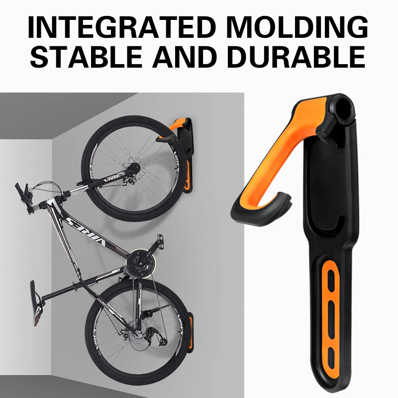 Mountainous Bicycle Display Rack Wall Hooks Are Firm, Load-Bearing, And Wall Mounted. Bicycle Parking Rack Hooks