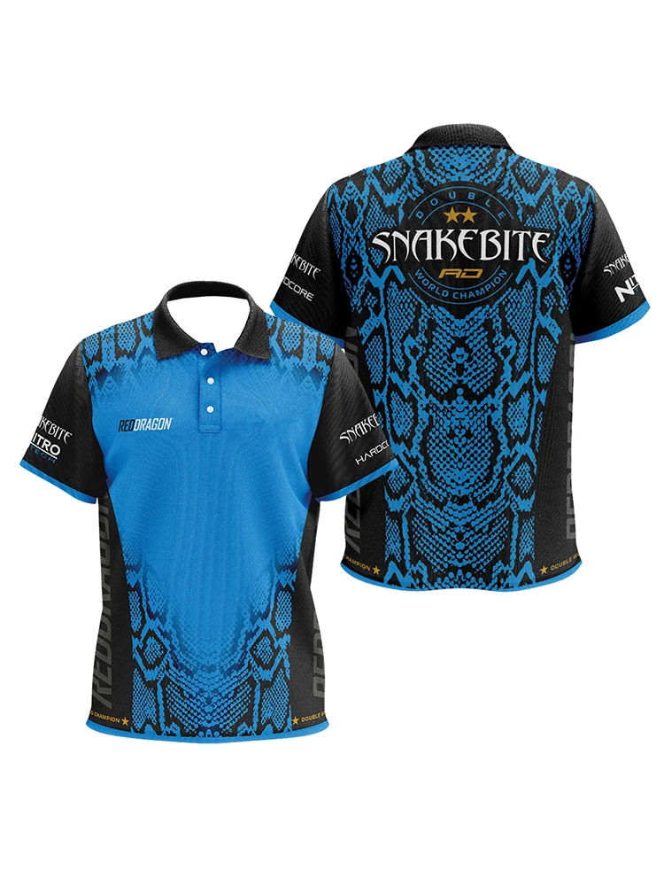 Professional Peter Wright 2026 Dart Shirt With Polo Collar Design And Quick Dry Athletic Wear For Sports Supporters