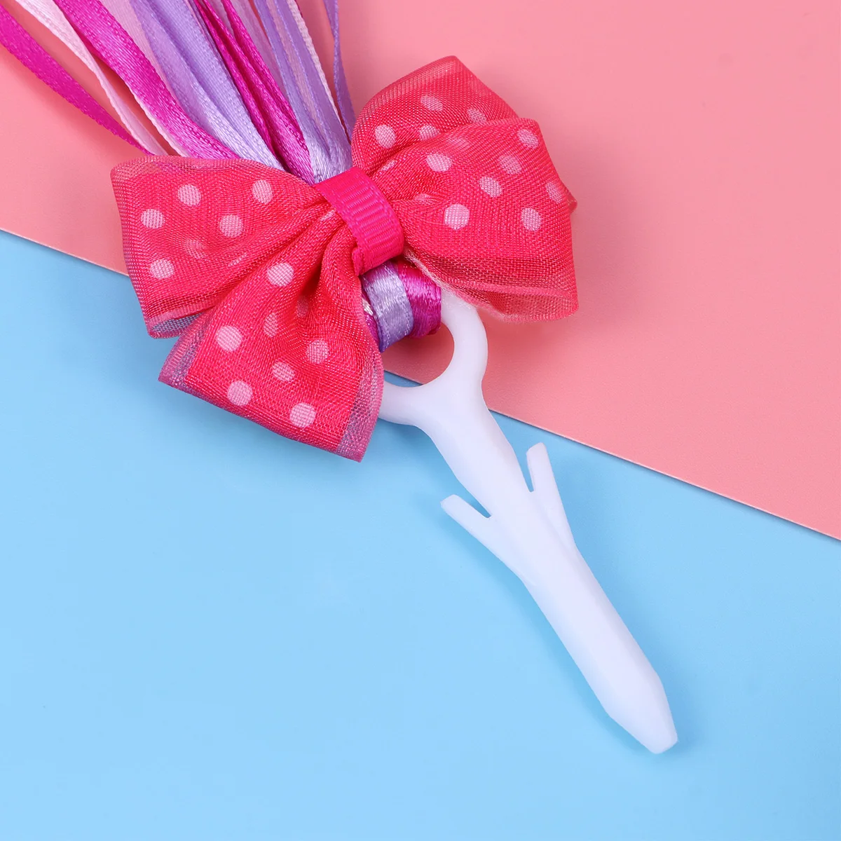 

Handlebar Streamers for Kids Bike Scooter Colorful Ribbon Tassels PVC Plastic Easy Install Eye Catching Decoration