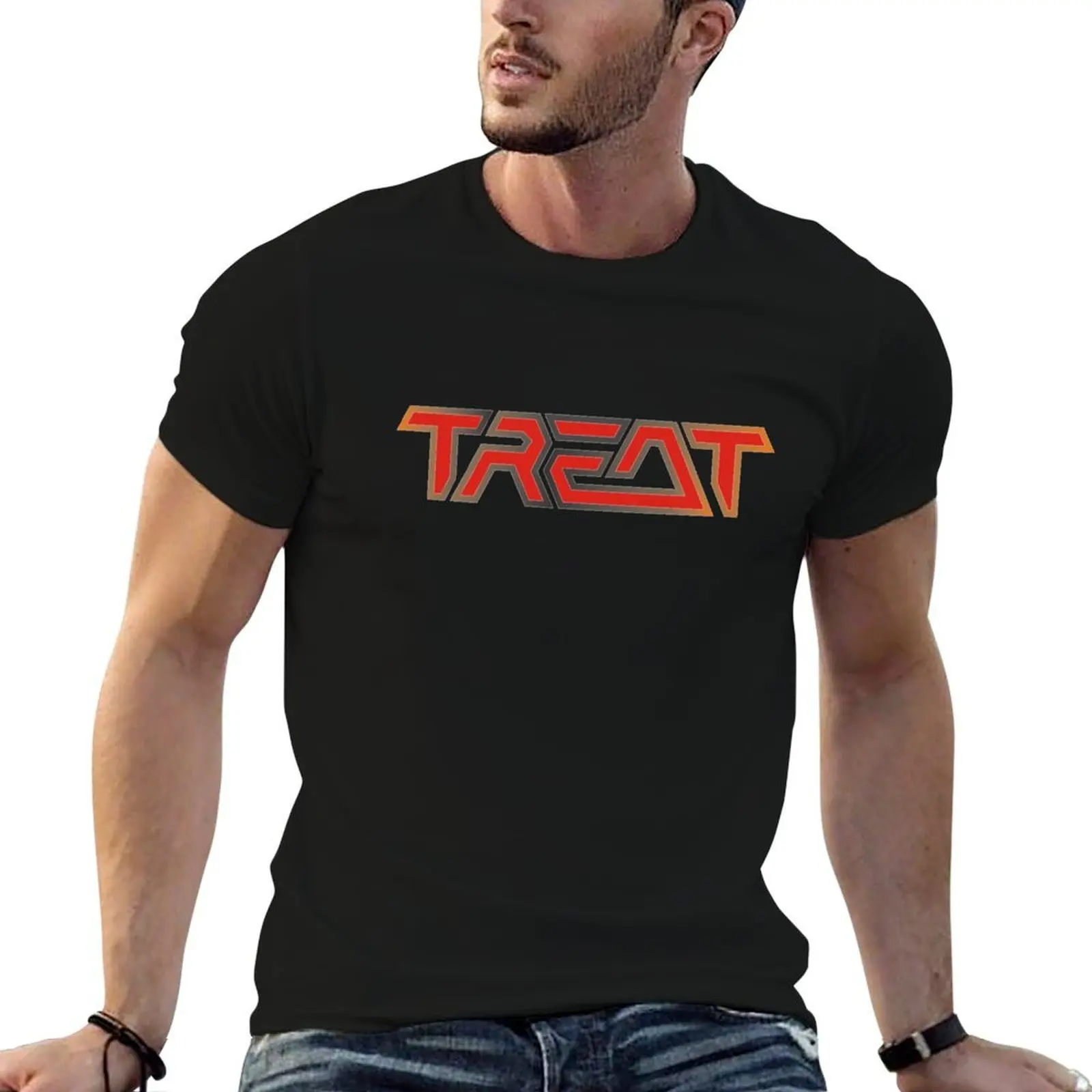 TREAT T-Shirt Funny t-shirts plus size tops t shirts for men cotton