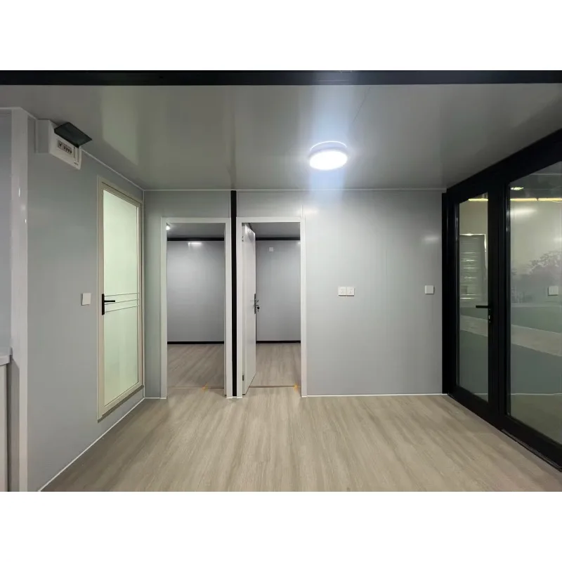 20ft Prefabricated Extendable Expandable Container House with Steel Sandwich Panel 30-40 Year Lifespan Multi-Function Use