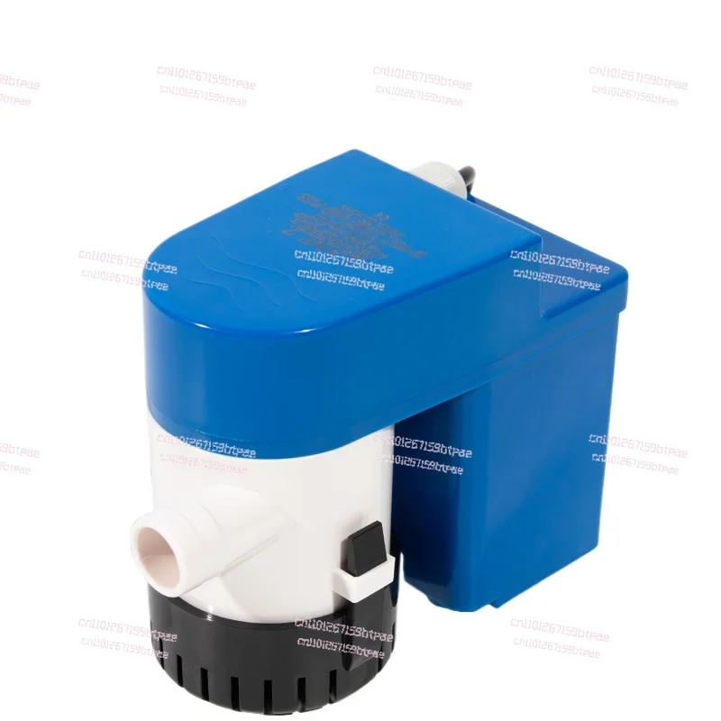 

12 В перезаряжаемый морской трюмный насос, насос для лодки дракона, литиевая батарея, водяной насос, автоматический дренаж для яхты