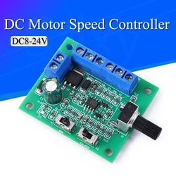 DC8-24V Brushless DC Motor Speed Controller Driver PWM Speed Control Board Pinpoint Regulator Forward And Backward Control 18KHz