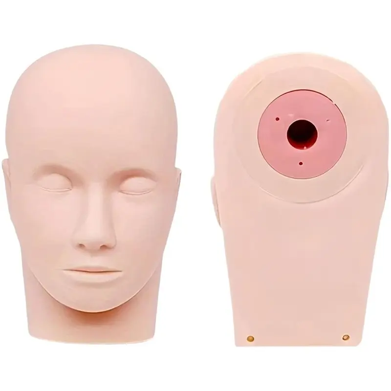 

【RECOMENDAR】For Makeup Mannequin Head Lash For Makeup Soft Rubber Face For Facial Massage Practice Cosmetology
