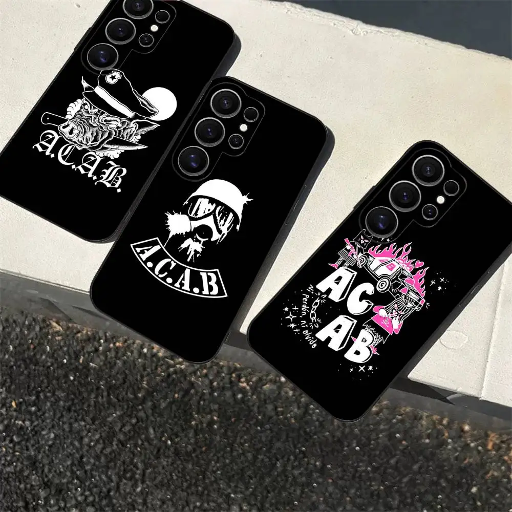 Acab Ultras Phone Case For Samsung S 24 fe 25 Ultra plus 20 lite 21 30 22 23 24 22 Ultra 5G Fundas