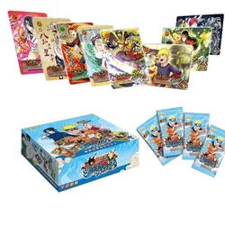 Naruto Cards Letters Paper Card Letters One Games bambini Anime periferiche Character Collection regalo per bambini giocattolo per carte da gioco