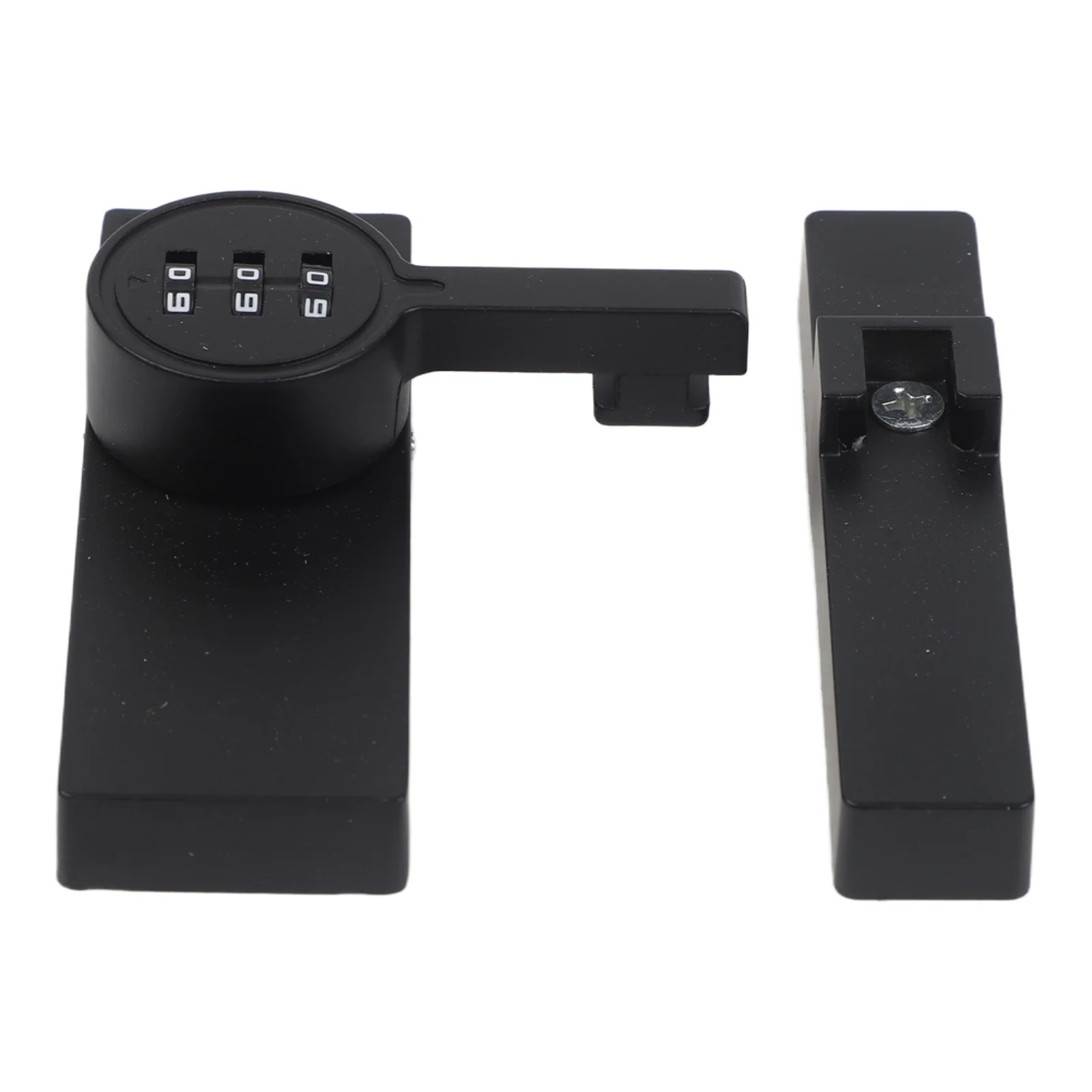 Multi Application Zinc Alloy Password Door Lock with Luminous 3 Digit Security Code for Securing Rooms and Cabinets