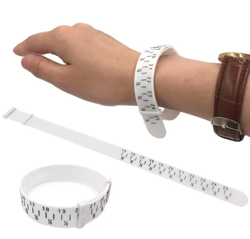 1PC Bracelet Bracelet Sizer Jewelry Measurement Wrist Size Tool Size Soft Ruler Belt Type Measure The Wrist Ruler