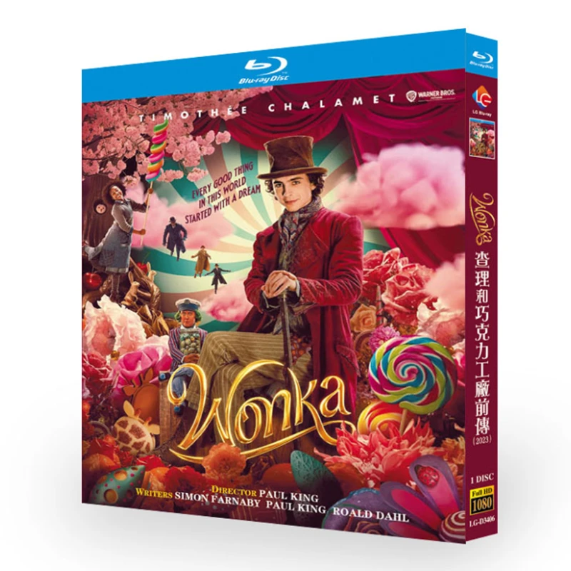 

Wonka ‎ (2023) Диск Blu-ray