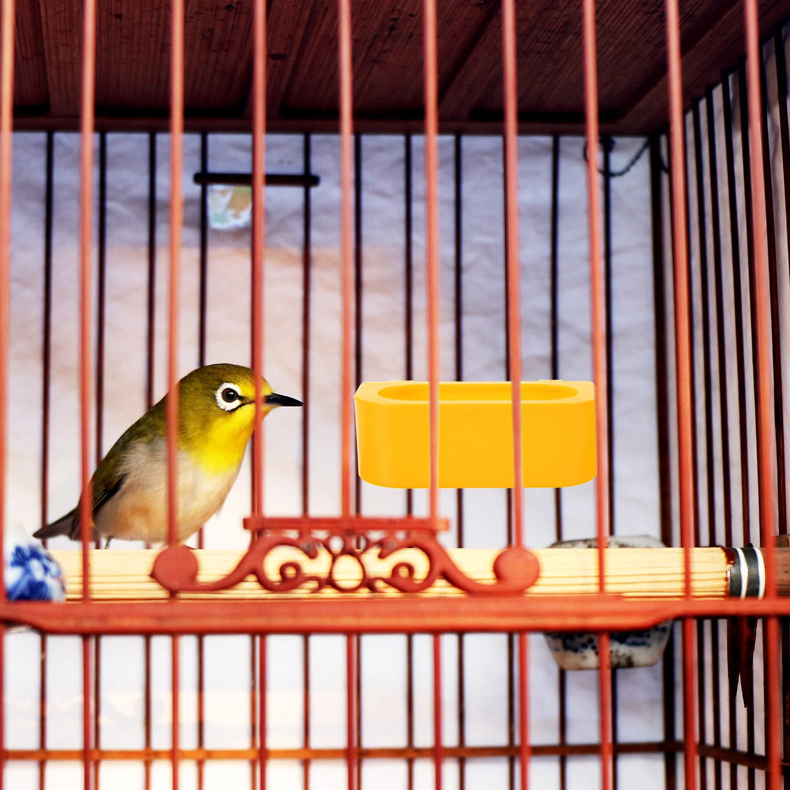 

Parrot Food Bowl Hanging Bird Feeder Feeder Convenient Bird Cage Food Bowl Large Capacity Pet Supplies