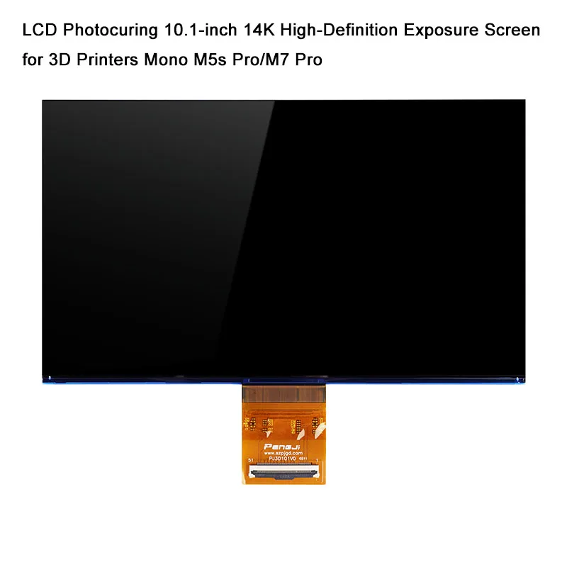 

LCD Photocuring 10.1 inch 14K High-Definition Exposure Screen for 3D Printers Mono M5s Pro/M7 Pro