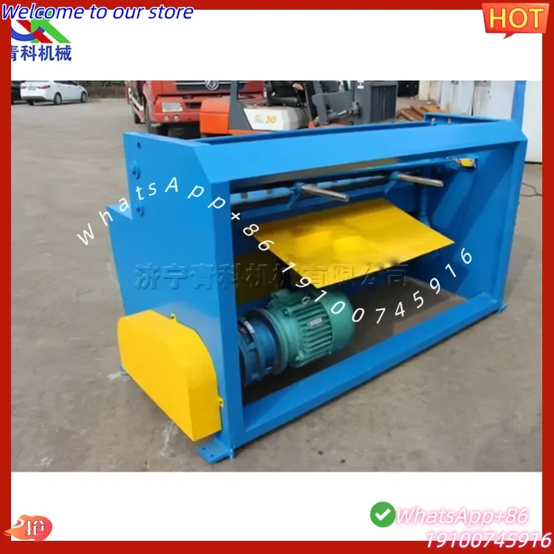 CE Certification Powerful Output Electric Plate Shearing Machine for Cutting Steel High-Efficiency Aluminum Sheet Cutting 4