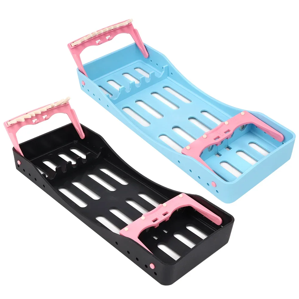 

Foldable Design Dental Surgical Sterilization Box Disinfection Tray High Temperature Resistance Dentistry Oral Care Tools Plate