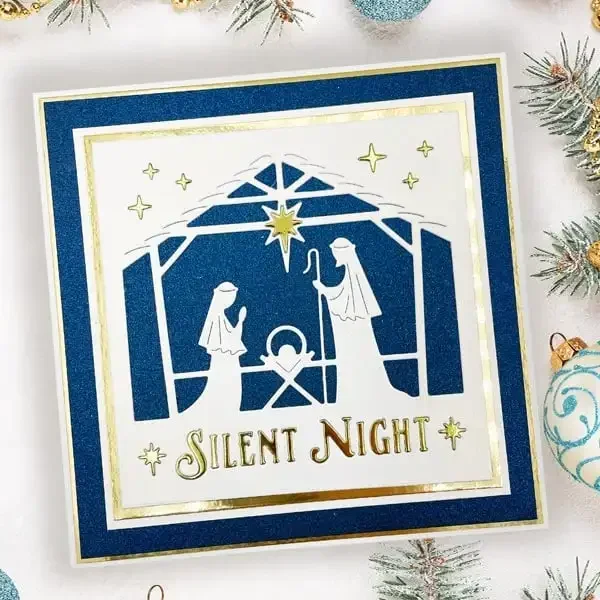 قطع المعادن يموت بطاقات المعايدة ، مشرق ، عيد ميلاد سعيد ، المدينة ، الثلج ، السلام ، على الأرض ، بطاقة ثلاثة ملوك ، شجرة ، القمر ، تزيين ، جديد