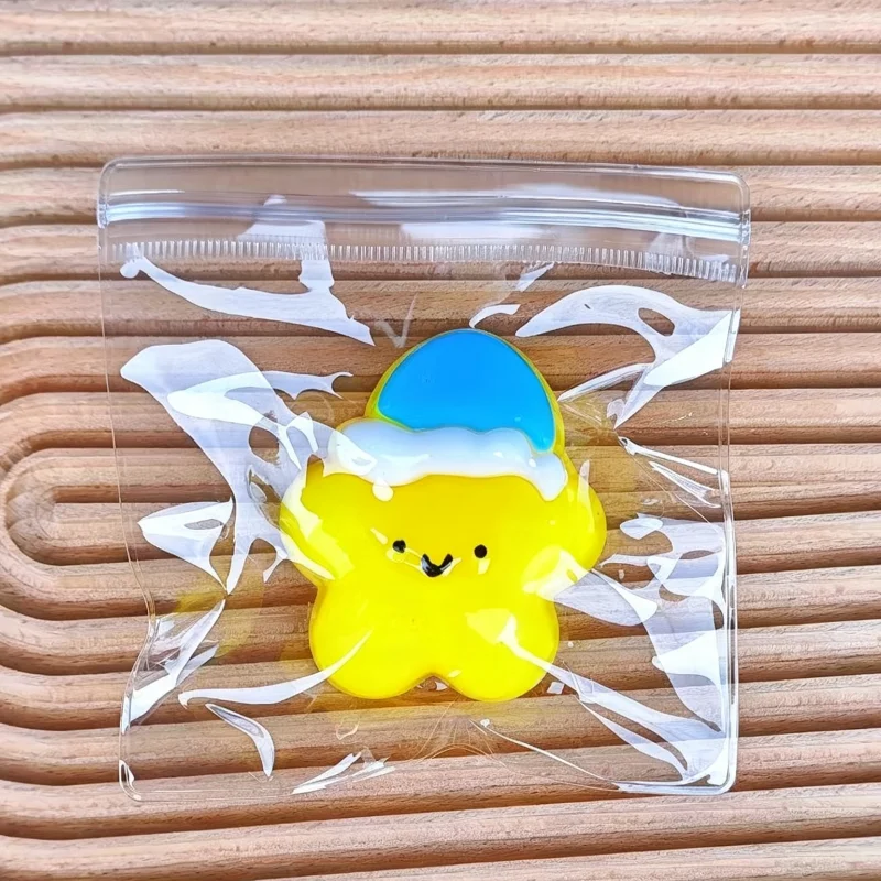 Cute Good Night Star Soft Pinch Relieve Office Stress and Tension Decompression Slow Rebound Fidget Daily Decoration gifts.