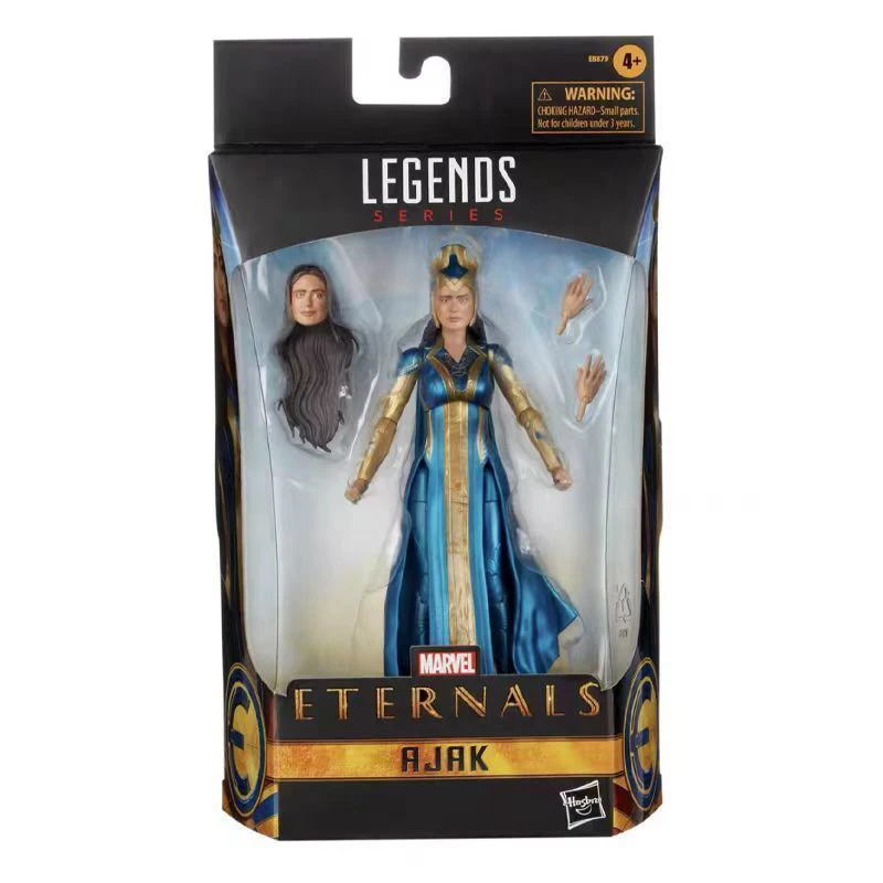 Figura de acción coleccionable de Marvel Legends Eternals Ajak de 6 pulgadas con accesorios Build A Figure, regalo de cumpleaños perfecto para fanáticos