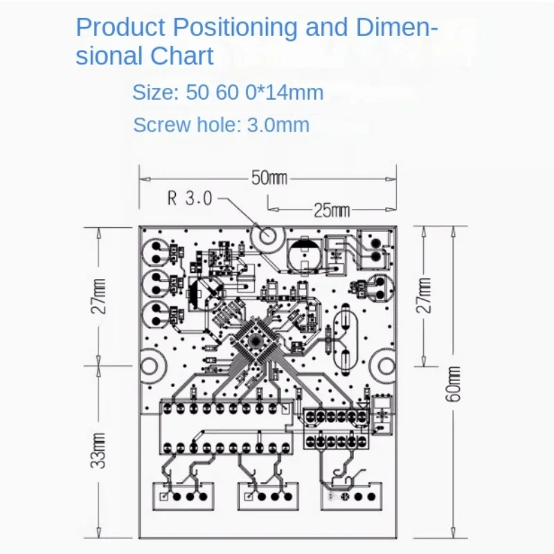 Data transfer distance extension mirror Ethernet 3-port switch network module for security 100M wiring box