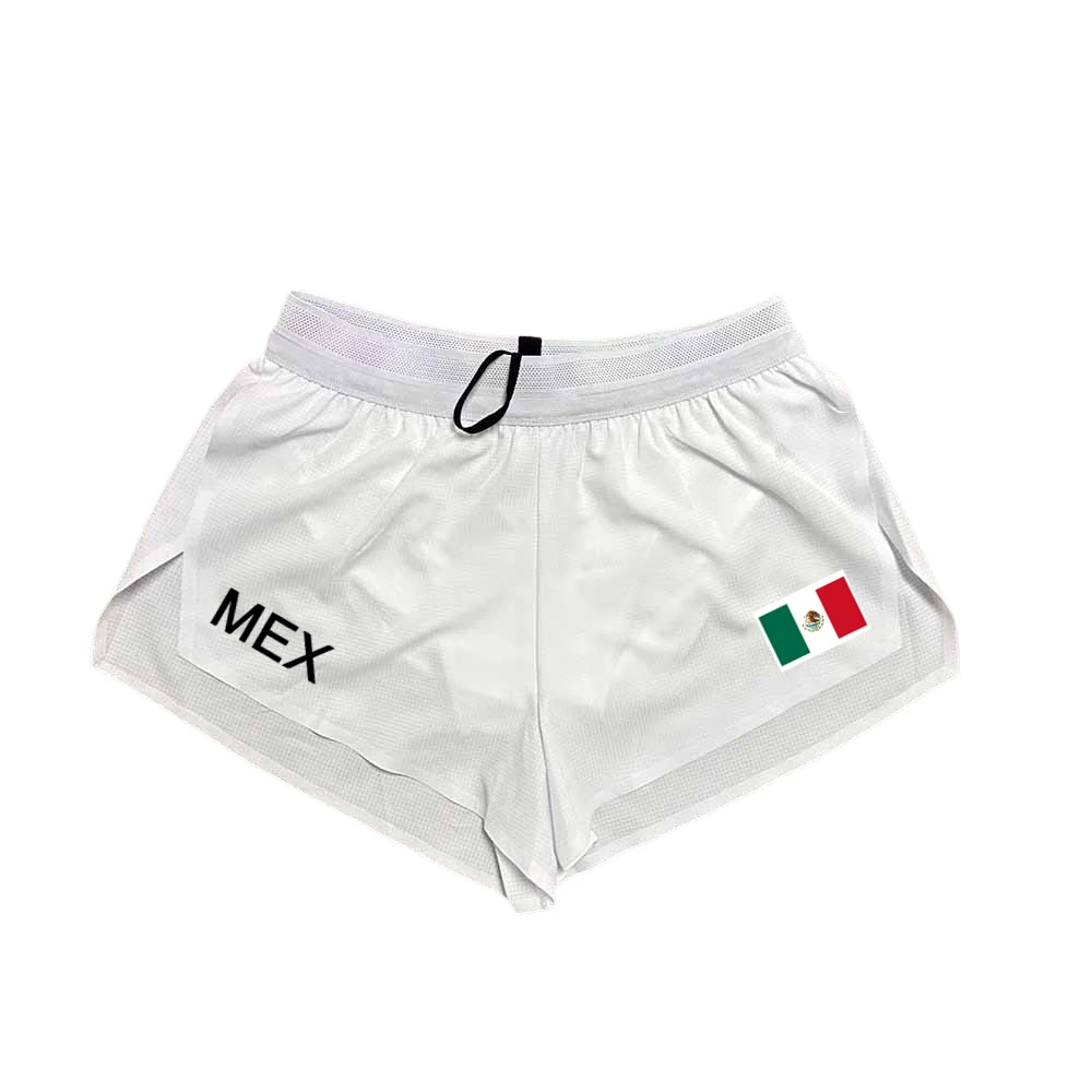 MEX Men Running Shorts Fitness Quick Dry GYM Short Jogging Training Workout Summer Sport Shorts