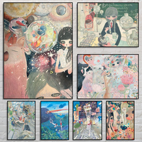 Aya Takano Japanese Art Poster Print Canvas Pictures Home for Living Room and Bedroom Wall Modern Decor Frameless Painting