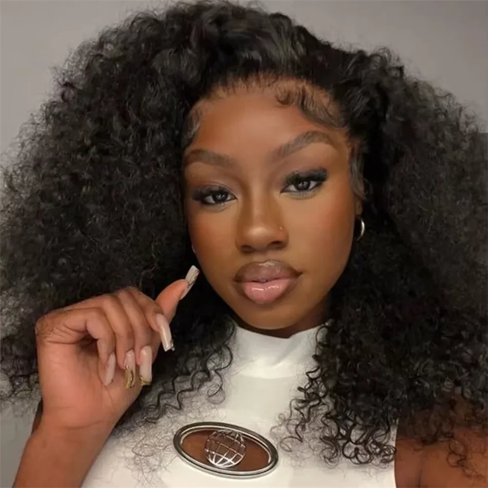 Curly Short Bob 8 16 inch Wigs 200% Density 13x4 5x5 13x6 Lace Front 100% Human Hair Wigs For Women Transparent Lace Frontal Wig