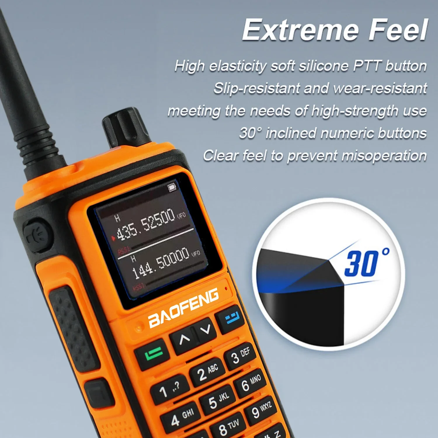 Baofeng toko resmi UV-17 Pro GPS Walkie Talkie Air Full Band jarak jauh nirkabel menyalin frekuensi dua arah Radio Ham Radio