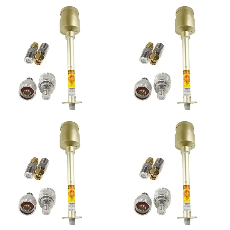 4X 5G 4G Antenne Feed Dual Band 1700-2700Mhz 3300-3800Mhz 2X30dbi Feedhorn Long Range Mimo 5G ZAIN Mobily Dish Grid(A)