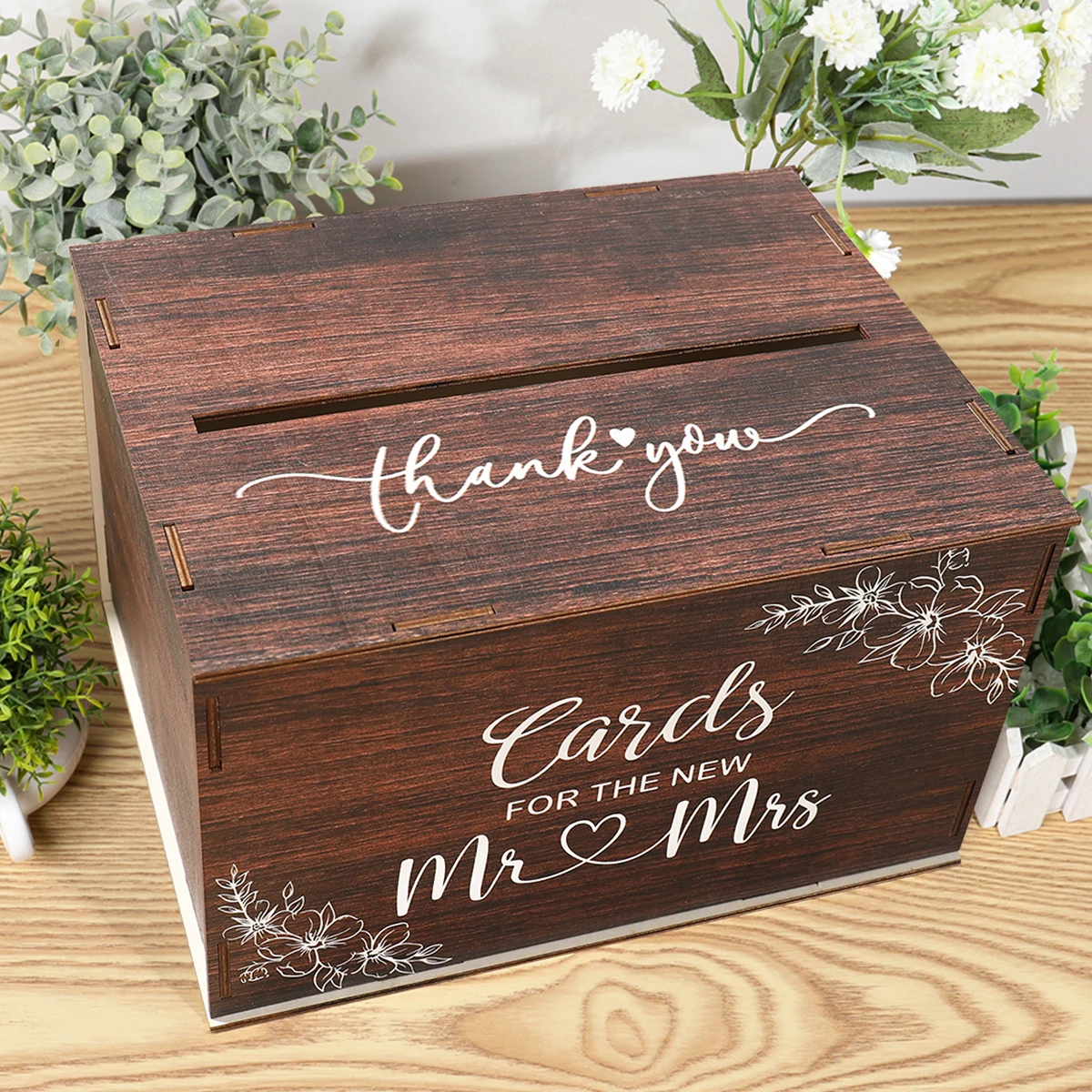 صندوق بطاقات الزفاف مع غطاء صن - مراجعة Wedding Supply Rentals وسعره