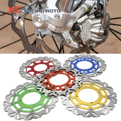 320MM Oversize Front Wavy Floating Brake Disc Rotor For CR CRF SX XC EXC XCW YZF PMZ RMZ PMX KXF 1998-2016 2017 2018 2019 2020