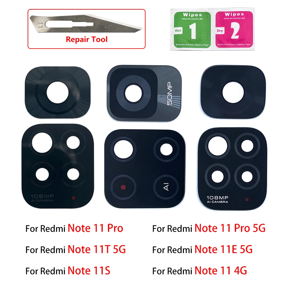 Rear Big Back Camera Flex Cable Main Camera Module Replacement Parts For Redmi Note 11 11S 11T 11E 10T 10 10S 9 9S 8T 8 Pro