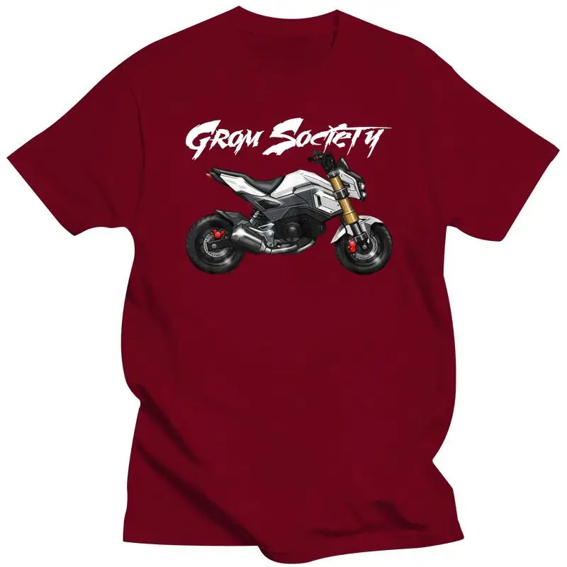 2022  Japanese Motorcycle Msx125 Grom - Society Tee T-Shirt Sf Msx125Sf Motorcycle Msx 125 D Camisetas T Shirt