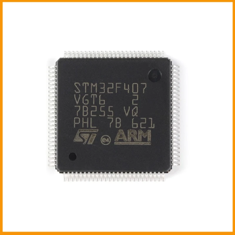 1~5Pcs  New Original  STM32F407VGT6  STM32F407 Microcontroller IC 32-Bit Single-Core 168MHz 1MB (1M x 8) FLASH 100-LQFP (14x14)