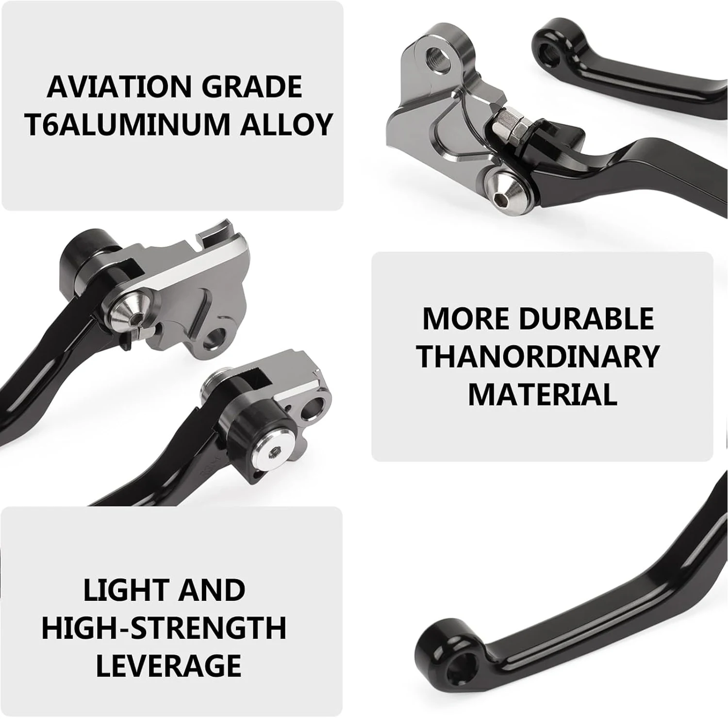 Untuk Husqvarna FE250 FE350 FE450 FE501 14 15 16 Pegangan Olahraga Pivot Silang Tuas Rem Kopling Lipat Lipat CRF250R 2004-2006