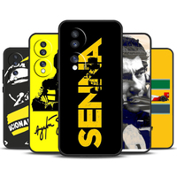 Ayrton Senna Case For Honor X8b X9b X9a X8a X7a X6a X7 X8 X9 Cover For Honor Magic 6 5 Pro 50 70 90 Lite