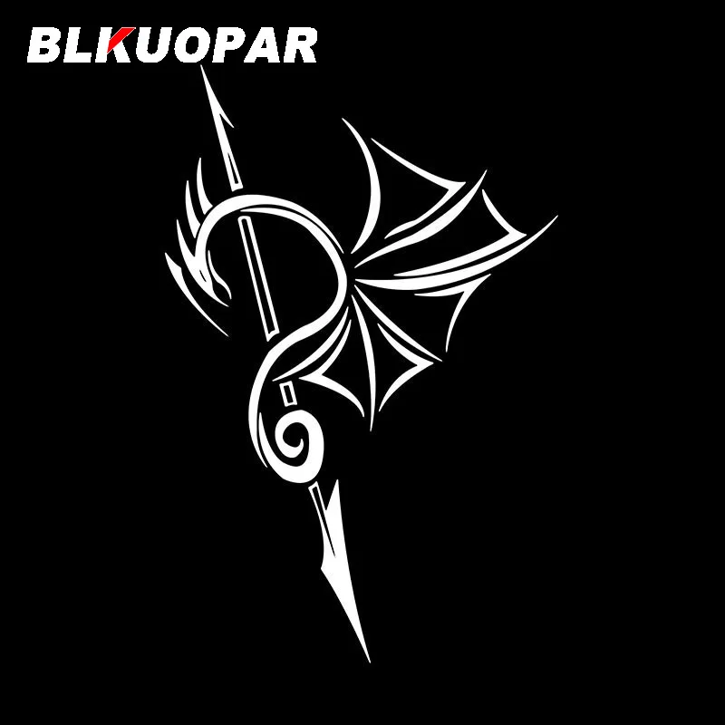 BLKUOPAR Arrow Birds Wings Tribal Symbol Car Stickers Funny Waterproof Decal Creative Bumper Caravan Car Styling Decoration