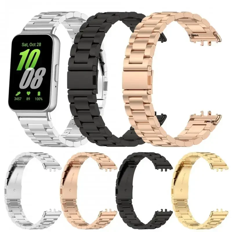Metallarmband für Samsung Galaxy Fit 3, Edelstahlarmband, Ersatzarmband für Samsung Galaxy Fit 3-Band-Zubehör