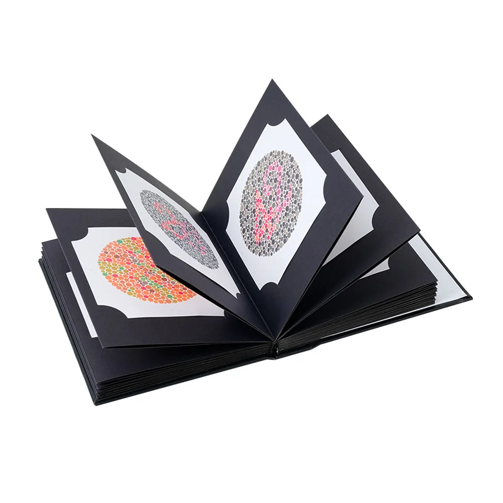 Ishihara Color Blindness Book 38 Plates Optometry Screening Tool For Red Green Color Deficiency Detection Professional