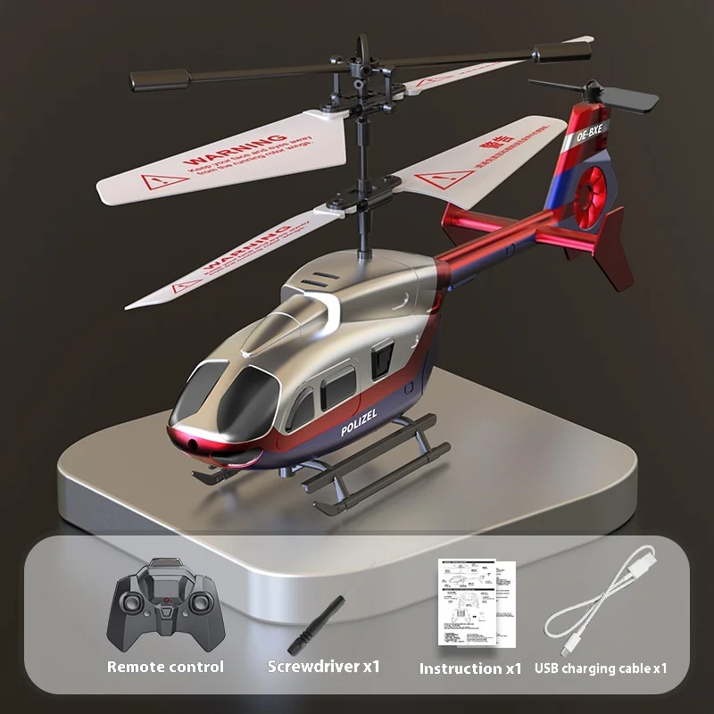 New 3.5-way remote-controlled aircraft, crash resistant helicopter, paid remote-controlled toy model, children's birthday gift