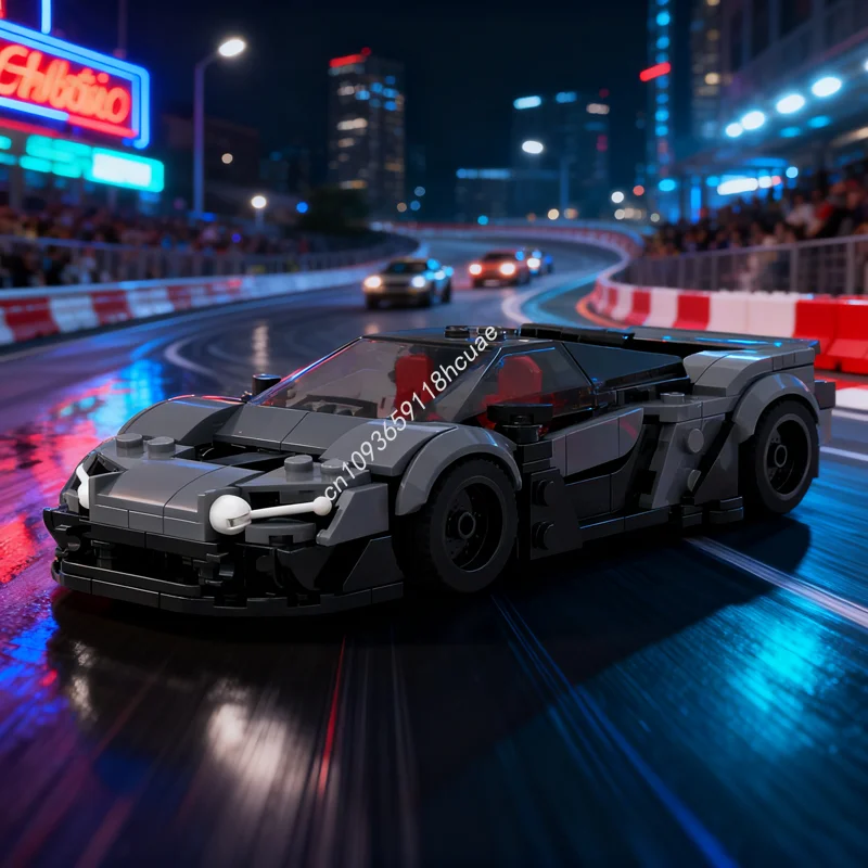 

348 шт. MOC McLarenesd City Champions Модель Строительные блоки Архитектура Сборка DIY Рождественские подарки креативная игрушка Образование