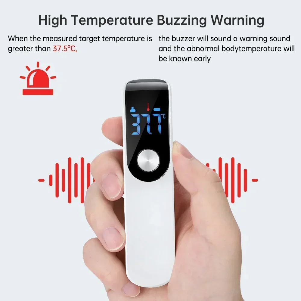 Non-contact Laser Body Temperature Ear Thermometer Infrared Fever Thermometer Digital LCD Infant Adult Finger Pulse Oximeter