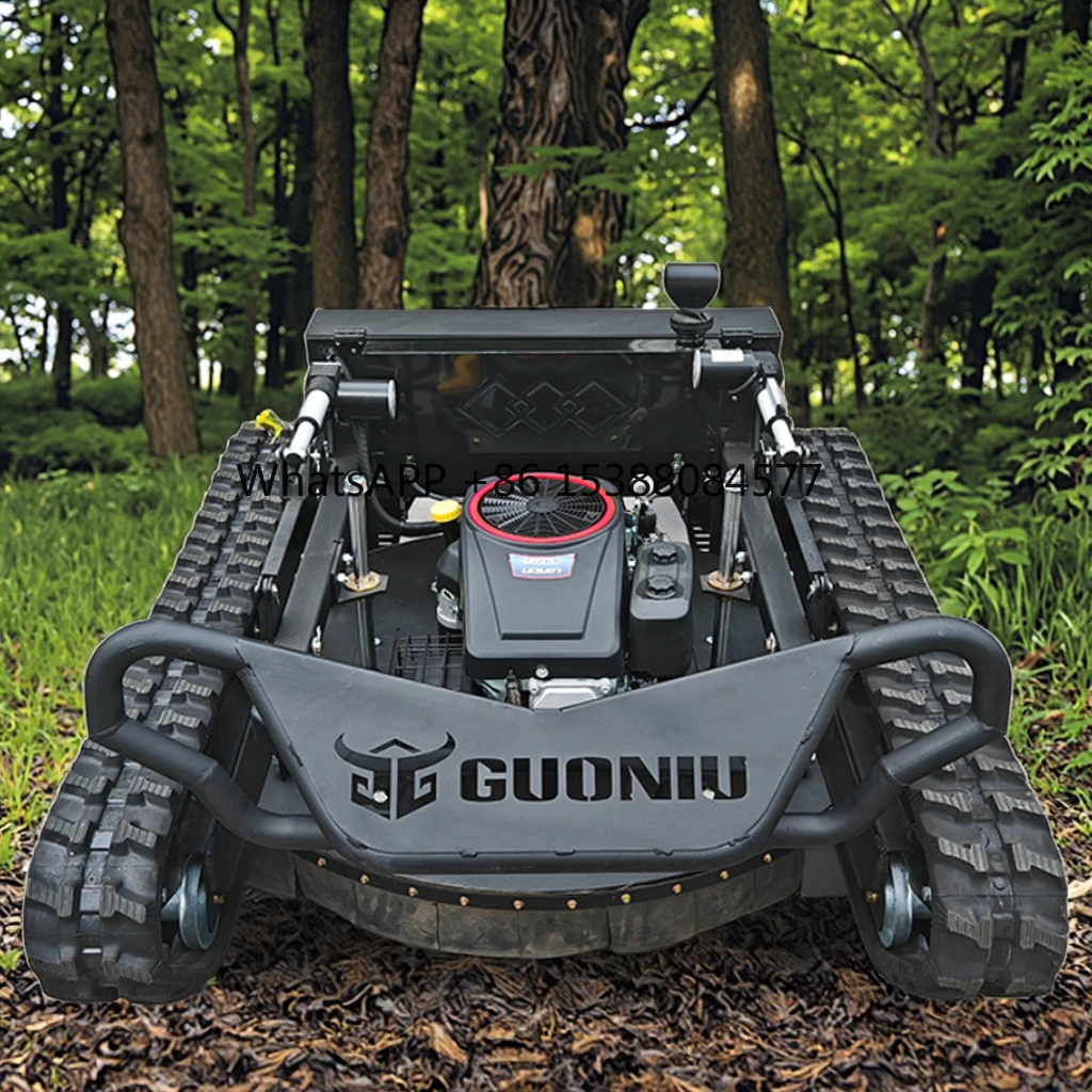 Good Quality Remote Control Crawler Lawn Mower With One Year Quality Assurance for Sale