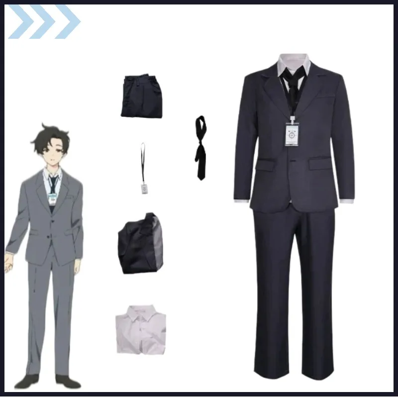 

Game Blue Archive Schale Sensei Cosplay Costume Teacher Suit School Uniforms Set Halloween Party Carnival Anime Cos Clothing